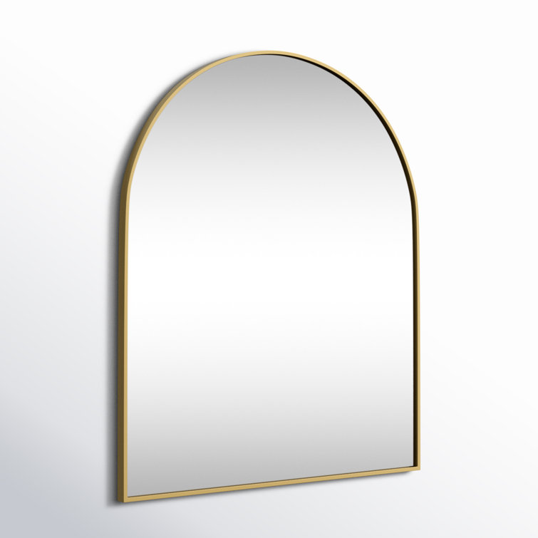 Sabine Metal Arch Wall Mirror & Reviews Joss & Main